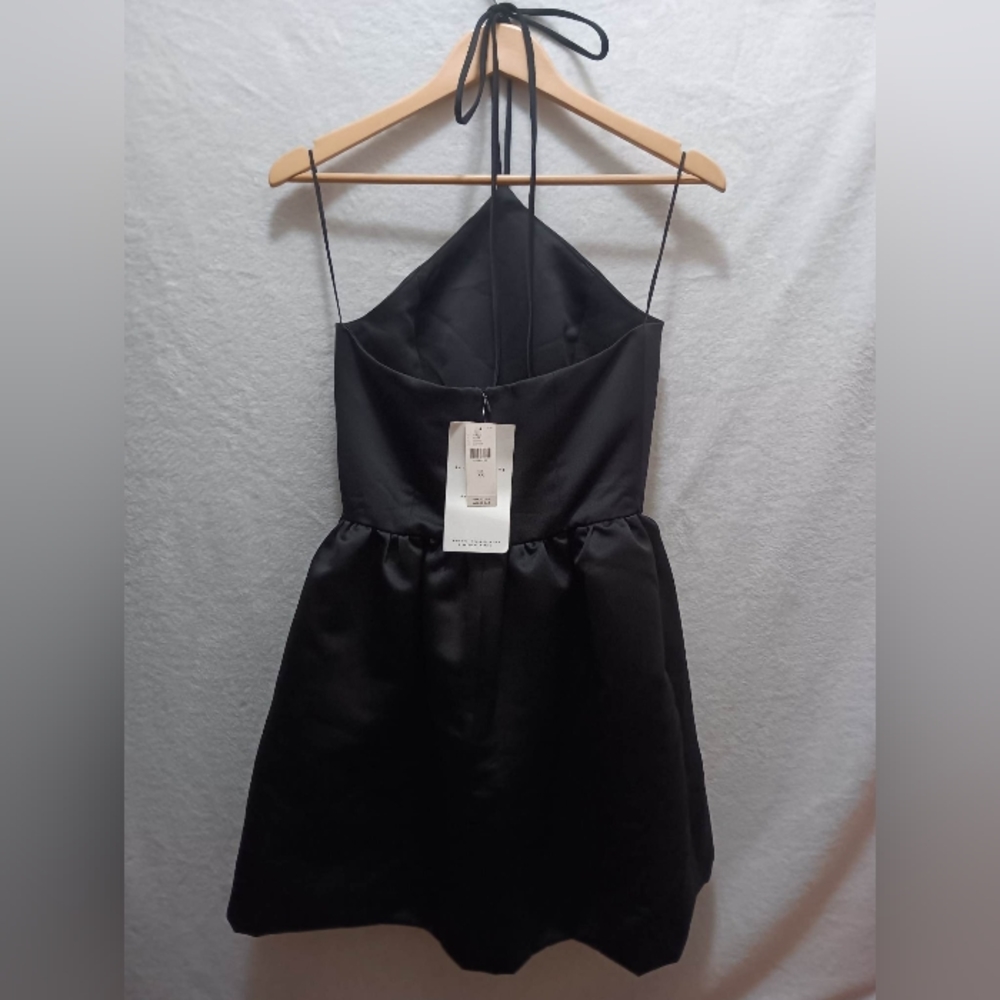 DELFI Collective NWOT Anthropologie Black Halter Cocktail Dress Size XS - Picture 8 of 11